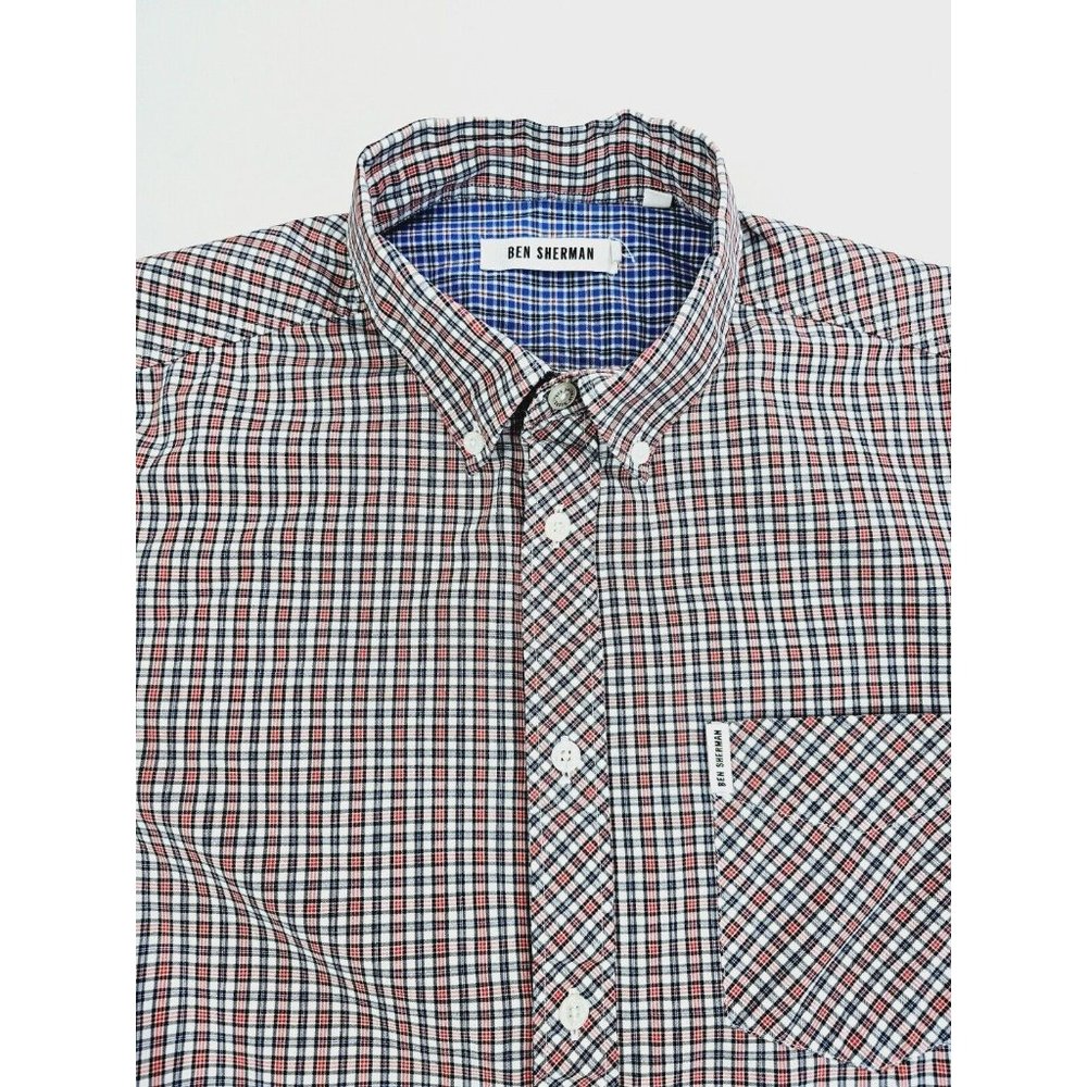 Ben Sherman Men's Multicolor Checkered Shirt